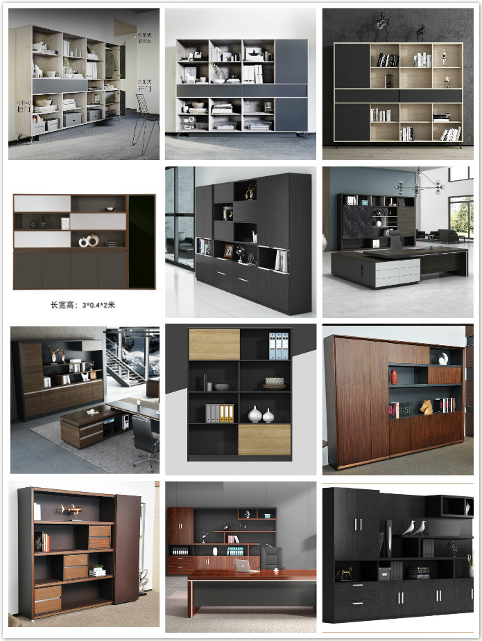 文件柜_辦公文件柜_木制文件柜_班臺(tái)背景柜_板式文件柜_板式辦公柜子