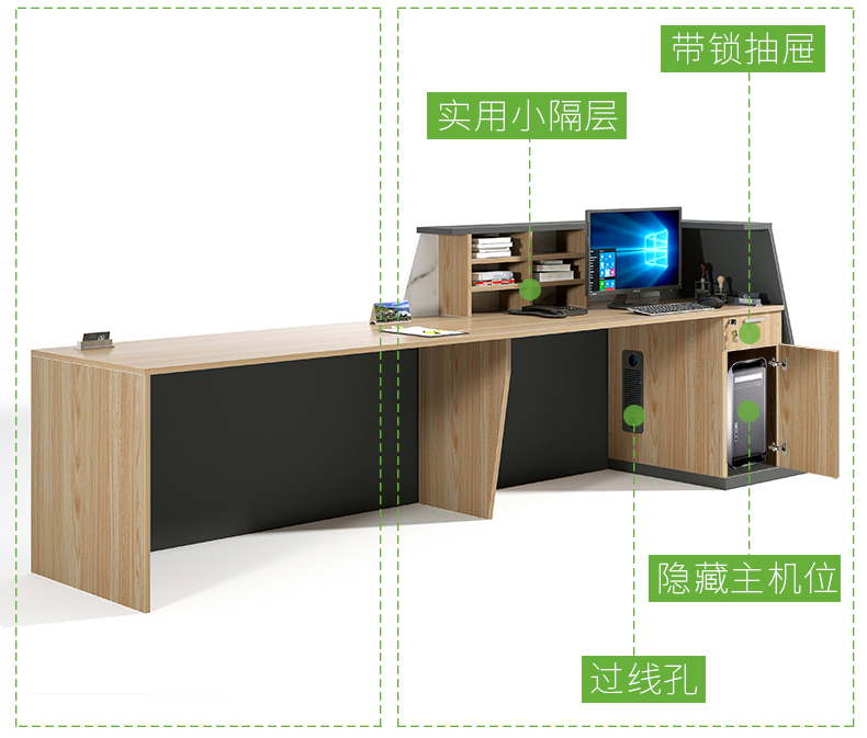 大理石前臺接待臺