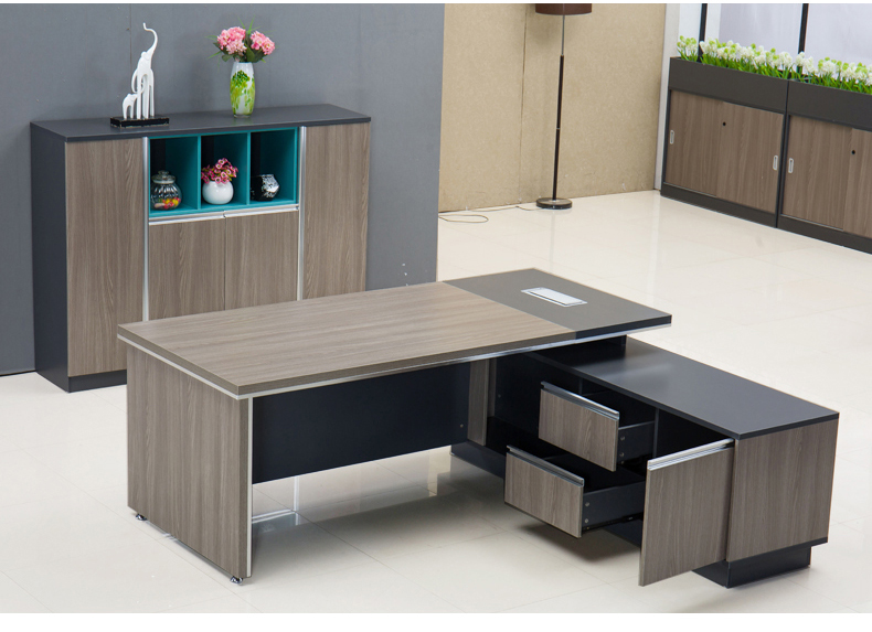 板式辦公桌椅組合