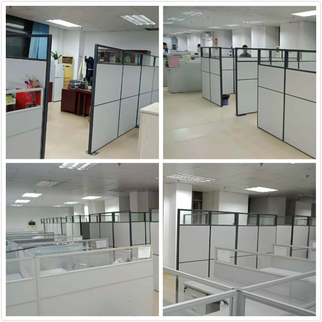 招商局屏風隔斷辦公桌案例